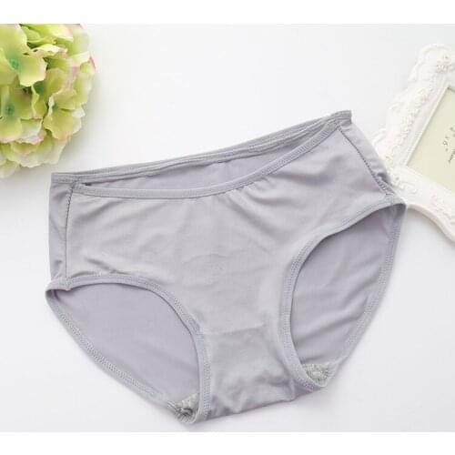 Womens Sexy Lace Panties Seamless Cotton Breathable Panty Hollow Briefs Plus Size Girl Underwear