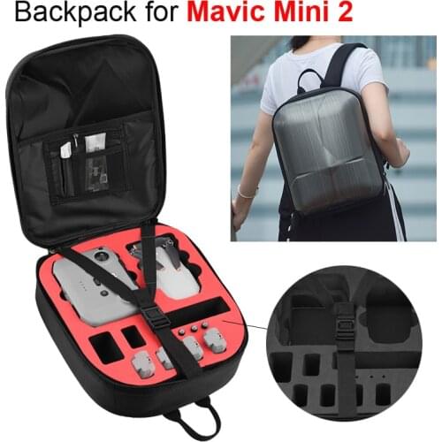 Hardshell Backpack for DJI Mavic Min 2 RC Quadcopter Accessories Storage Bag Portable Drone Waterproof Carrying Case Protector