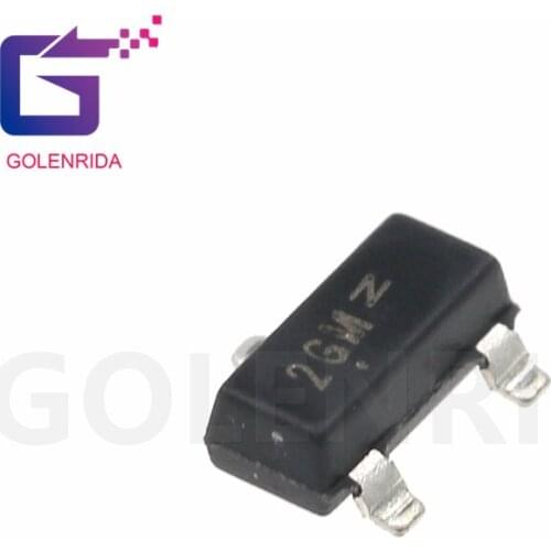 100pcs/lot MMBTA56LT1G MMBTA56 2GM SOT-23