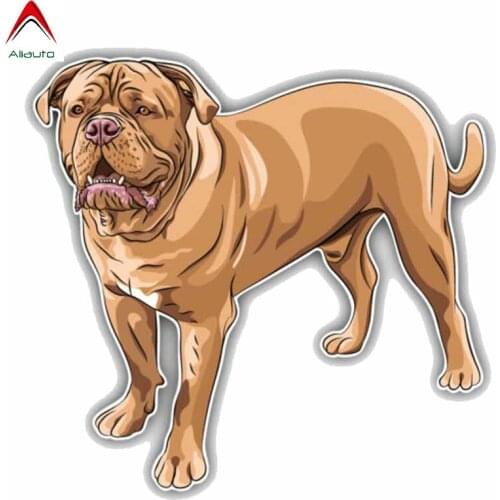 Aliauto French Mastiff Breed Dog Automobile Motorcycles Decoration Car Sticker Waterproof Reflective Cartoon Decals,15cm*14cm