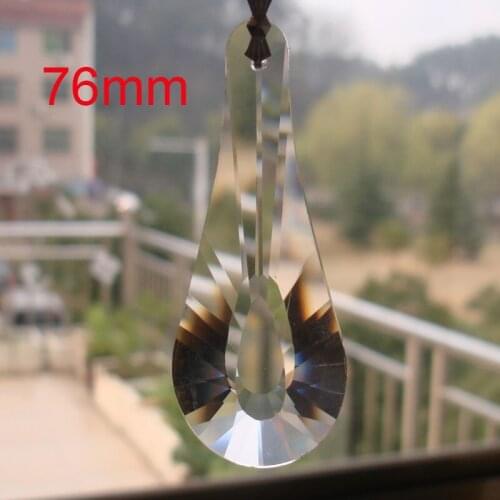 240pcs/lot 76mm hot sale crystal chandelier part pendant SUNCATCHER Crystal Chandelier Parts free shipping