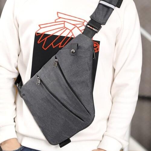 Camouflage Waterproof Shoulder Chest Bag Multifunction Canvas Trekking Pack New