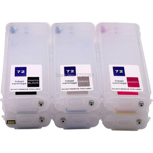 Boma.ltd 320ml For HP72 ink cartridge for HP 72 For HP Designjet t610 t620 t770 t790 t1100 t1120 t1200 t1300 t2300 printer