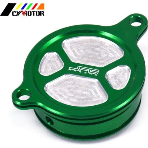 Motorcycle CNC Aluminum Cleaner Oil Filter Cover Set For KAWASAKI KX450F KX 450 F 450F 2006-2015 KLX450R KLX 450R R 2008-2015
