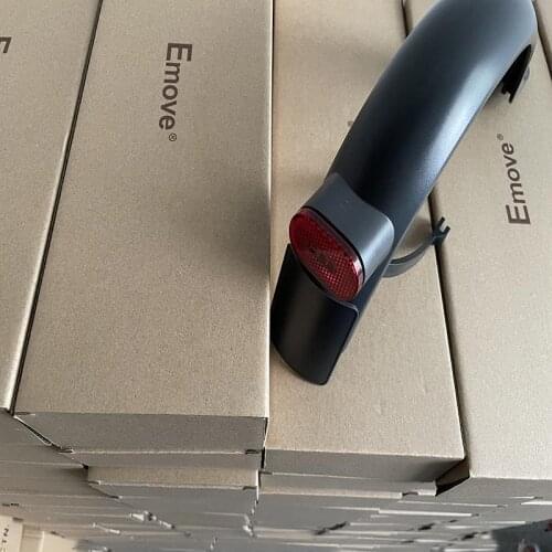 Electric Scooter Fender for Xiaomi Scooter M365 1S Pro/ Pro 2 Rear Mudguard Taillight Brake Taillight License Plate Parts