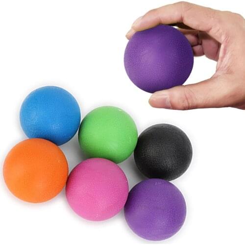 Fitness Massage Ball TPE Rubber Hockey Lacrosse Ball 61mm Point Relaxation Self Massage Free Shipping 2020 Hot