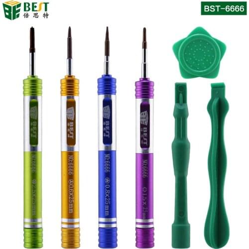 7pcs Repair Tool for Iphone 7 Y Type Triangle 0.6 Screwdriver Set Opening Tools Kit with Storage Box