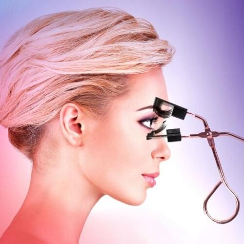 Fake Eyelashes Magnetic Applicator Clip No Glue Need Eyelashes Reusable Quantum Soft Magnetic False Eyelash Eye Makeup Lashes