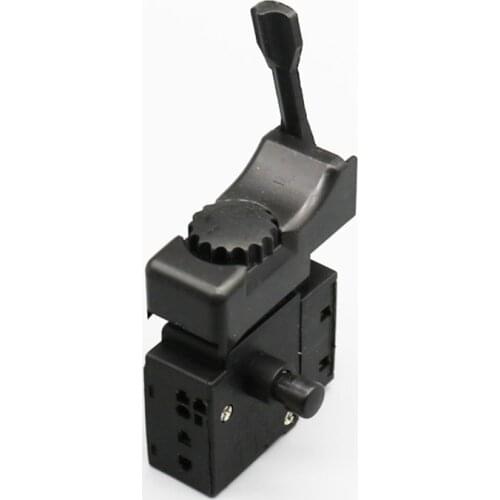 1Pc FA2-6/1BEK 6A 250VAC5E4 Lock on Power Tool Electric Drill Speed Control Trigger Switch