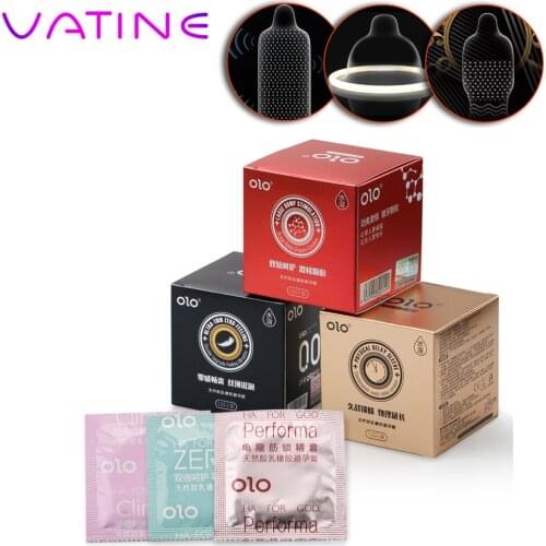 VATINE 10 Pieces/set Super Toughness Lubricated Condoms Delay Ejaculation Natural Latex Condom Ultra Thin Sex Toys For Men