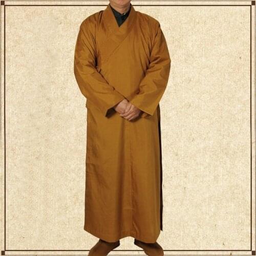 Buddhist monk robes clothing costume male shaolin monk meditation clothes mala shaolin monk robes clothing TA513
