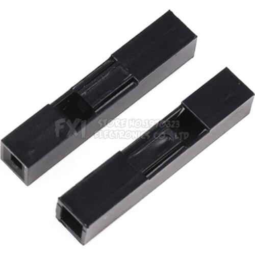 100PCS/Lot Single 1P Dupont Head DuPont Rubber Shell 2.54mm Spacing DuPont Line Plug Wholesale Electronic