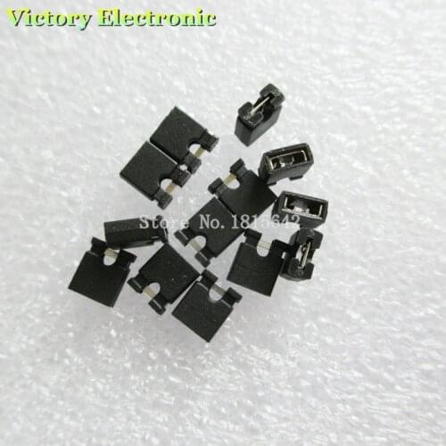 200PCS/Lot 2.54mm Standard Circuit Board Jumper Cap Shunts Short Circuit Cap New Wholesale