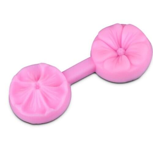 3D Cake Mould Cherry-Shaped Mold Silicone Fondant Flowers Art Tools DIY Cake Decorating Tools