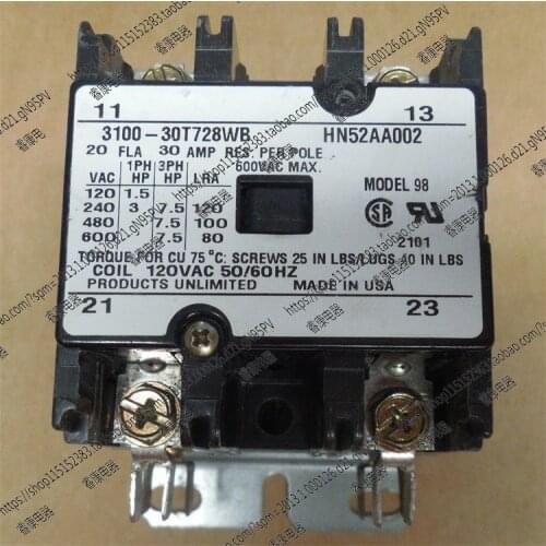 American air conditioner contactor cutting machine contactor 3100-30T728BW HN52AA002