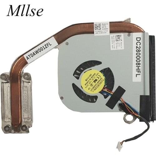 Free Shipping for dell Latitude E4310 E4300 radiator copper tube fan 0KXX96 KXX96