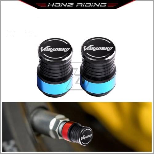 For Honda XL125 XL1000 Varadero Rim Motorcycle Accessories Wheel Valve Stem Cap Set