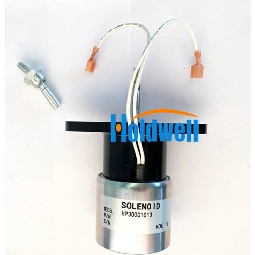 For Woodward 8250-1501 8250-1502 12V Stop Solenoid Valve