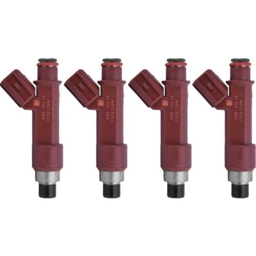 4 Pcs 23250-22090 Fuel Injector Nozzle for Toyota Corolla ZZE142 1ZZFE Matrix 2004-2008 1.8L 23209-22090 23209-0D050