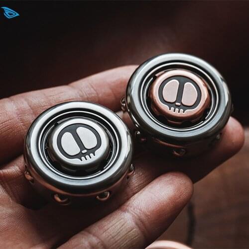 Gambit Metal Coin PPB Fingertip Top EDC Magnetic Finger Stress Reliever Autism Anxiety Relief Hand Push Pocket Toys Funny Gifts