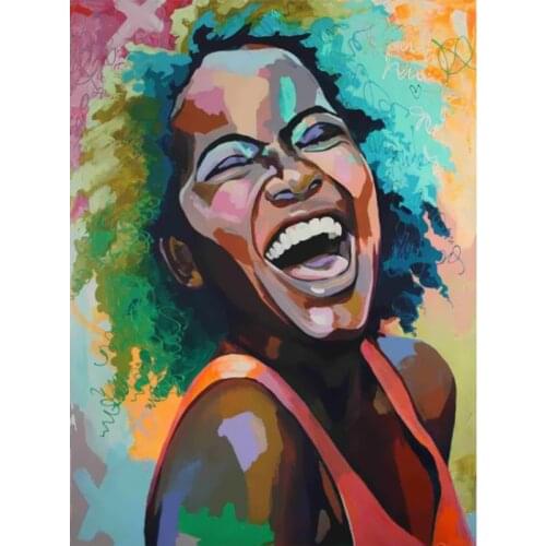 India Woman Painting By Number For Adults Acrylic Paint DIY Craft Kits Handmade On Canvas Coloring By Number Drawing Decor Art