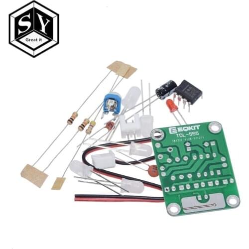 GREAT IT DIY Kit Touch LED Light Kit Touch Delay Lamp Electronic Parts Production Kit DC 5V adjustable 3s to 130s Adjustable