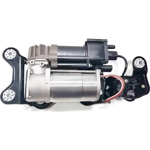 Suspension Compressor with Bracket for BMW X5 X6 F15 F16 F85 F86 2012 2013 2014 2015 2016 2017 2018 Pneumatic Spring Pump