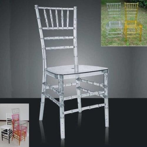 Crystal acrylic chair wedding chair wedding supply 4pcs/lot Transparent clean chairs