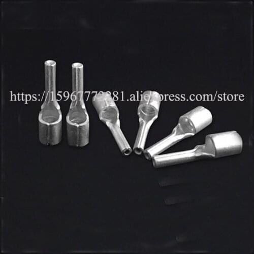 PTN1.25-9/10/12 copper Insulated spade terminal wire connectors automotive cable male female connector plug jacket socket 100PCS
