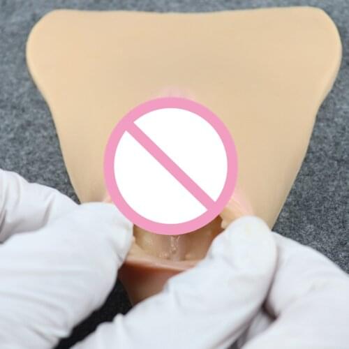 Silicone Realistic Vagina Panty Shemale Crossdresser Pussy Pants Transgender Artificial Fake Sexy Pussy Underwear Shemale