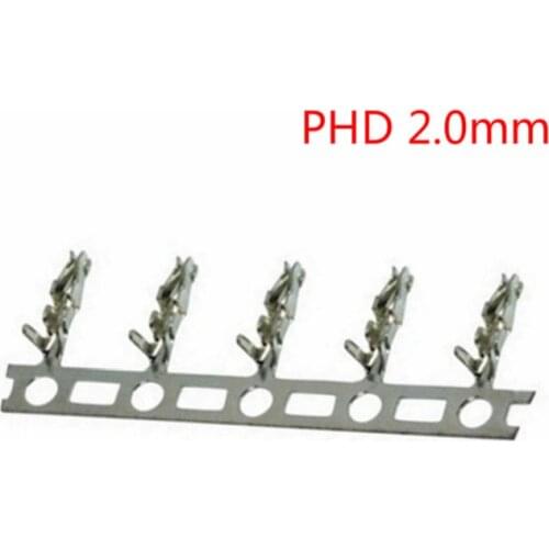 100PCS PHD2.0 terminal double row 2.0 mating terminal PHD 2.0mm double row connector crimping head insert spring