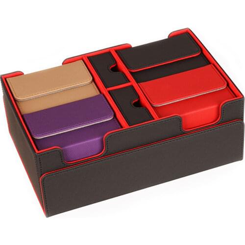 Super large capacity 400+ detached card box Deck box Storage Box Protection Box For Star card/MTG/PKM/YGO/TCG Trading card