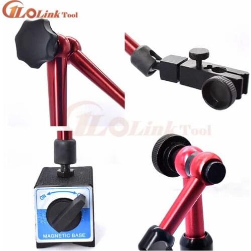 Mini Universal Adjustable gauge stand holder magnetic Base Holder Digital Level Dial Test Indicator & Dial Test Indicator Tool