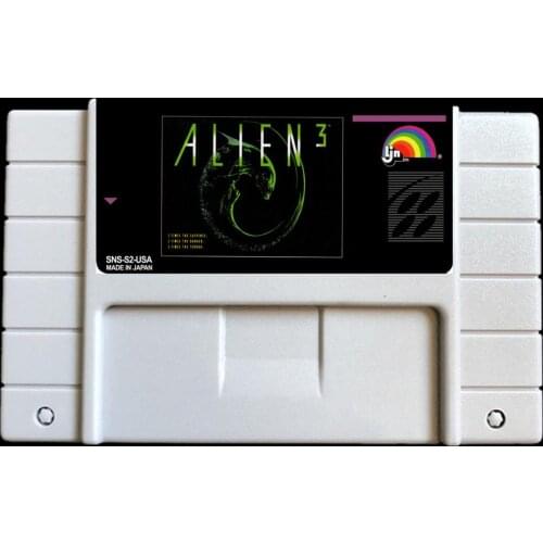 Alien 3 USA -NTSC version 46 pins Video games card NTSC version for Retro Video games Console