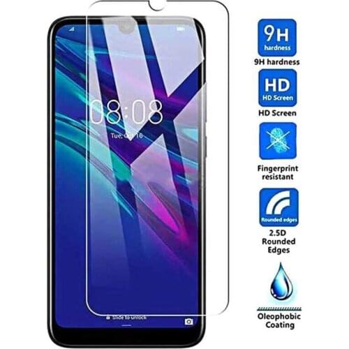 9D Protective Glass For Huawei Honor 8A 8C 8S 8X Tempered Screen Protector Honor 9A 9C 9S 9X 9i 10i 20i 20S Play Glass Film Case