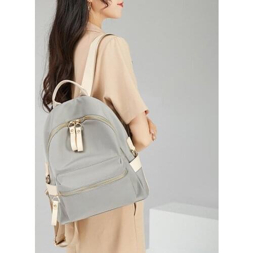 2021 Womens Backpack Kawaii Oxford Cloth. Waterproof Cute Leisure Fashion Travel Rucksack School Girl Book Bag