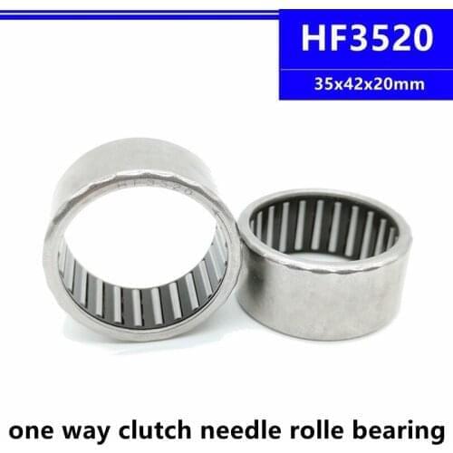 10pcs/40pcs HF3520 35x42x20mm One Way Single Cluth Drawn Cup Needle Roller Bearing 35*42*20mm