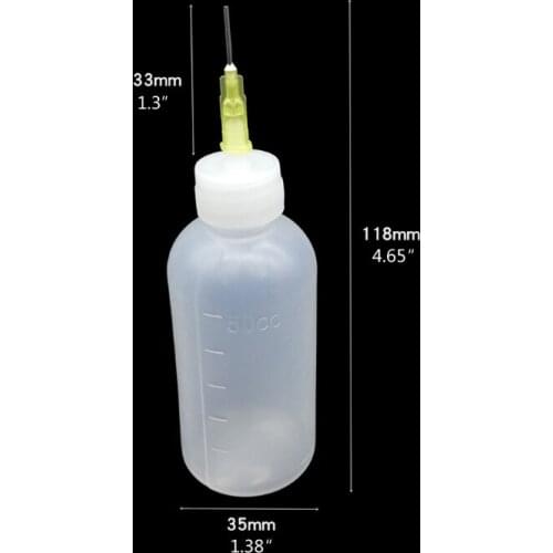 10Pcs Epoxy Resin Mold Coloring Bottles With Syringe Needle Resin Colorant Tools MXME