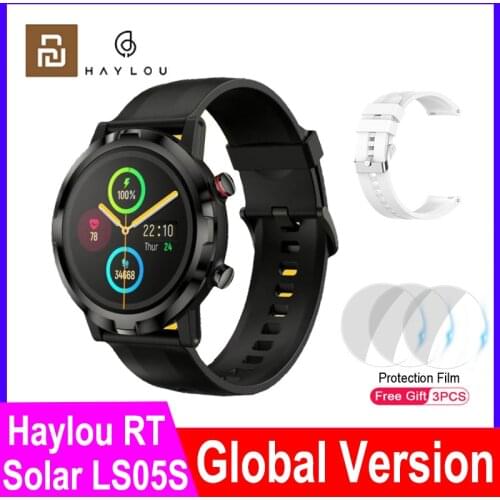 2021 Youpin Haylou RT LS05S Global Version Smartwatch 1.28inch Sport Fashion Bracelet Heart Rate Monitor Fitness For iOS Android