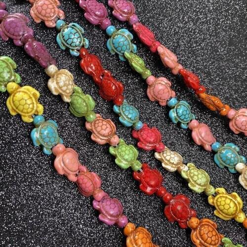 Natural Stone Animal Shape Bead High Quality charms small Beads For Jewelry Making DIY Bracelet Necklace Accessories 14x18mm