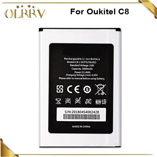 Аккумуляторы для телефонов Oukitel C8 DyGod China At AliExpress