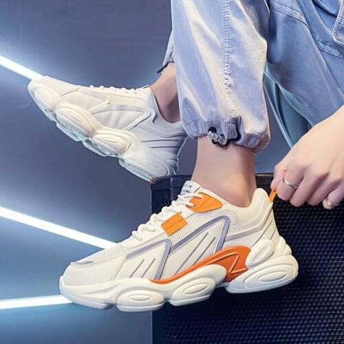 Men Casual Shoes Lace-up Breathable Solf Fashion Sneaker For Man Loafers New Fashion Shoes For Men Trend