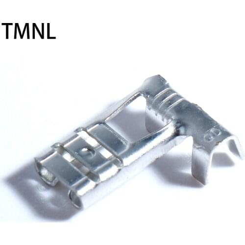 Copper Crimp Insulated Spring Connector Right Angle Terminal plug insulated cold L Shape wire wound spring insert simple tube