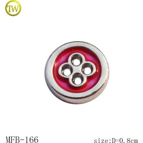 MFB166 small Hole Sewing Button Garment Metal Button Clothing Button for Coat Jacket