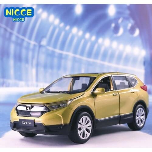 Nicce 1:32 Honda CRV Car Model Alloy Car Die-cast Toy Car Model Sound and Light Childrens Toy Collectibles Free Shipping