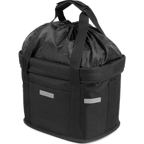 Detachable Cycling Bag, Folding Multi Purpose Carrier, Bike Basket, Quick Release Bicycle Basket Mount for Bike