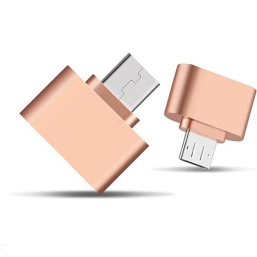 USB OTG Cable Adapter 2.0 Mini Converter for Flash Drive Mouse Keyboard Hand Shank Card Reader Tablet Phone