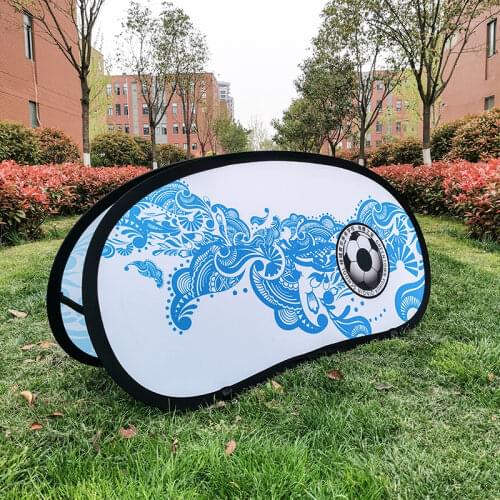 A Frame Banner Pop Up Banner Stand Free Design Graphic Custom Printing Outdoor Advertising Vertical Bean-Shaped Oval Decoration