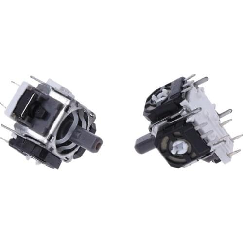 2Pcs 3D Analog Joystick Potentiometer Analog Axis Joystick Sensor Module for Playstation4 PS4 Contoller Repair