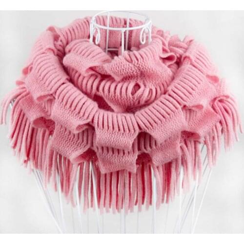 2017 Winter Scarf Child For Women Children Boys Scarf Thickened Collar Scarves Girls Neck Scarf Cotton